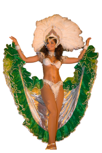 Danseuse brésilienne lors du spectacle de 2006